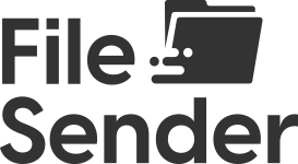 FileSender logo black in low resolution